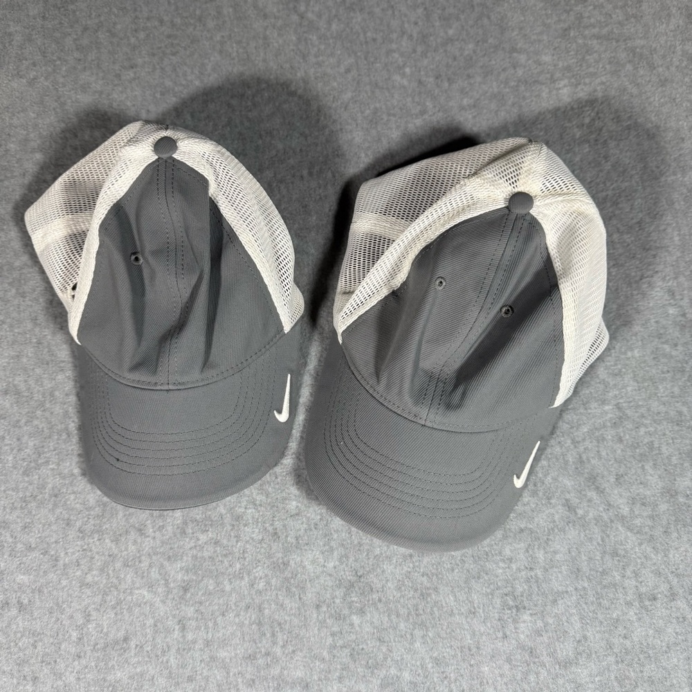 Nike Golf unisex sport breathable embroidered gray hats